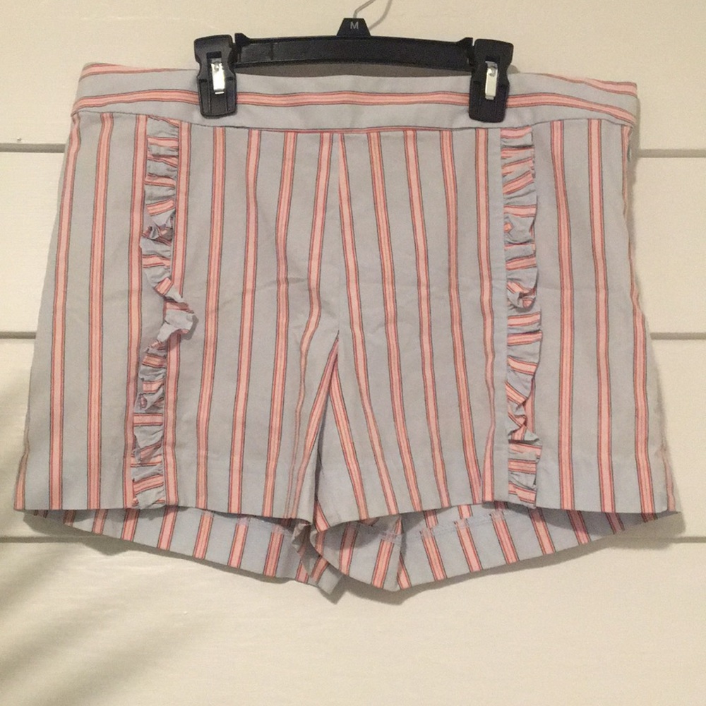 Loft Pinstripe Shorts